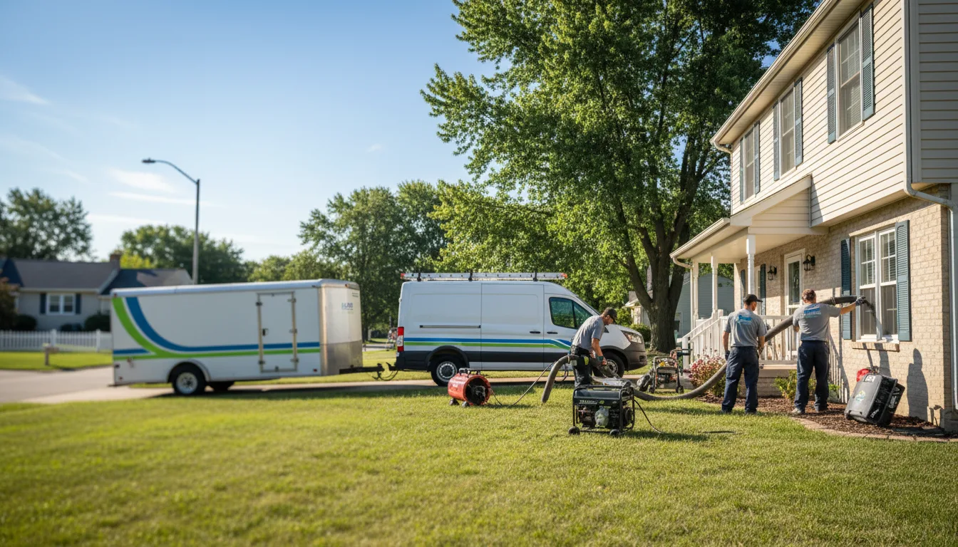 Flooded Basement Restoration And Cleanup With Repair in Savage, MD near me
